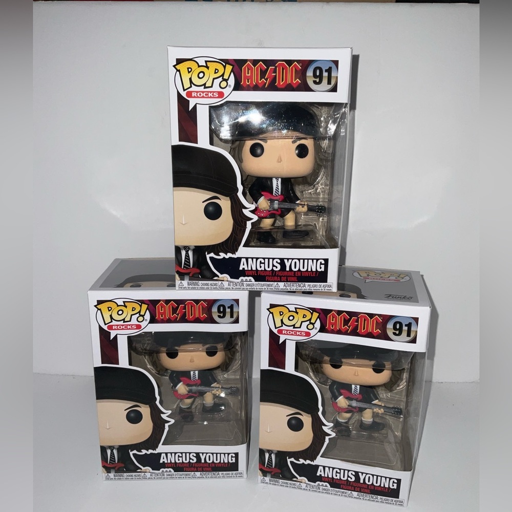 FUNKO POP ROCKS AC/DC ANGUS YOUNG NIB PRICE FIRM